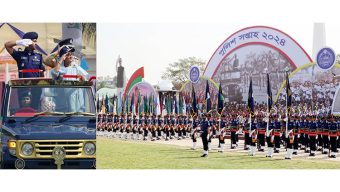 জনগণের সেবা এবং সন্ত্রাস দমন করুন : পুলিশের প্রতি প্রধানমন্ত্রী