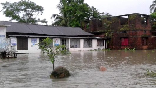 এবার প্লাবিত সুনামগঞ্জের অনেক এলাকা