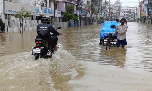 সিলেটে বন্যায় ৭ লাখ পানিবন্দি মানুষ