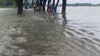 গোয়াইনঘাটে ভারী বর্ষণ ও পাহাড়ি ঢলে তলিয়ে গেছে ১৫৮ গ্রাম,