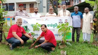 রোটারী ক্লাব অব সিলেট সেন্ট্রাল এর উদ্যোগে বৃক্ষরোপন কর্মসূচি পালিত