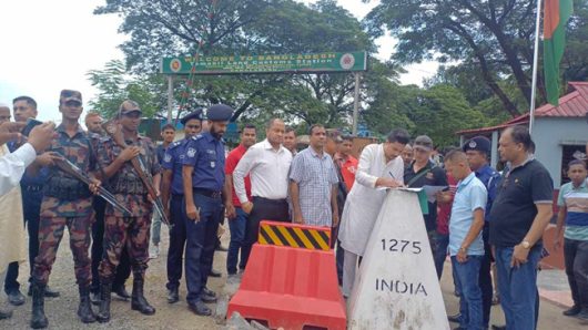 তামাবিল দিয়ে সাবেক কেন্দ্রীয় ছাত্রলীগ সাধারণ সম্পাদক পান্নার লাশ পরিবারের কাছে হস্তান্তর