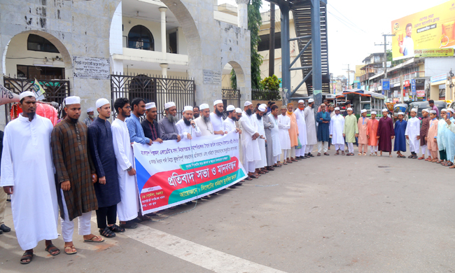 শিল্পকলার সৈয়দ জামিলকে অপসারণ দাবীতে মানববন্ধন