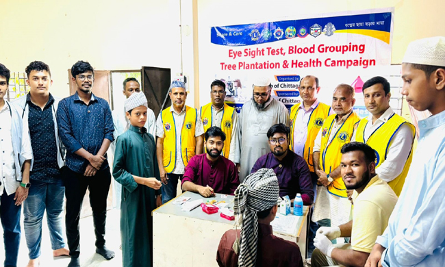 এতিম-সুবিধাবঞ্চিতদের লায়ন্স ইন্টারন্যাশনাল এর ডেঙ্গু সচেতনতা-শিক্ষা সামগ্রী বিতরণ