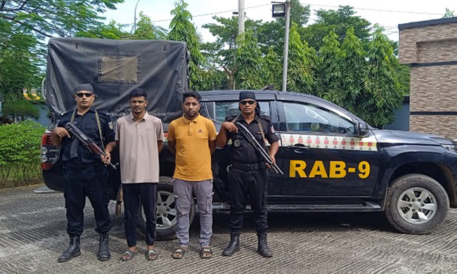 সিলেটে সহযোগীসহ ‘শুটার’ আনসার গ্রেপ্তার করেছে র‍্যাব