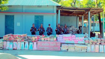 সিলেটে ফের কোটি টাকার ভারতীয় পণ্য জব্দ