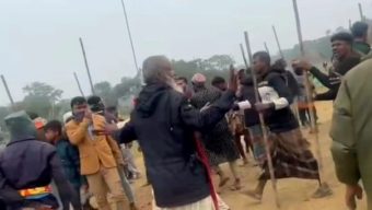 শান্তিগঞ্জে সংঘর্ষে ইউপি চেয়ারম্যানসহ আহত প্রায় ৪০