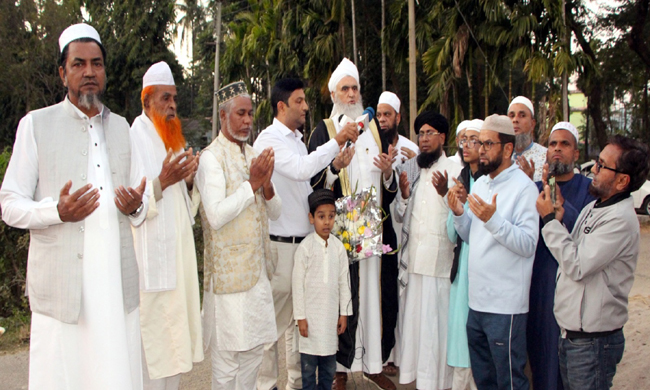 হাজী মো. ফিরোজ মিয়া জামে মসজিদ পরিদর্শন করলেন ফিলিস্তিনের শায়েখ ইয়াকুব