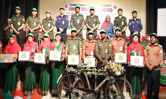 বাংলাদেশ আনসার ও গ্রাম প্রতিরক্ষা বাহিনীর সিলেট জেলা সমাবেশ সম্প্ন্ন