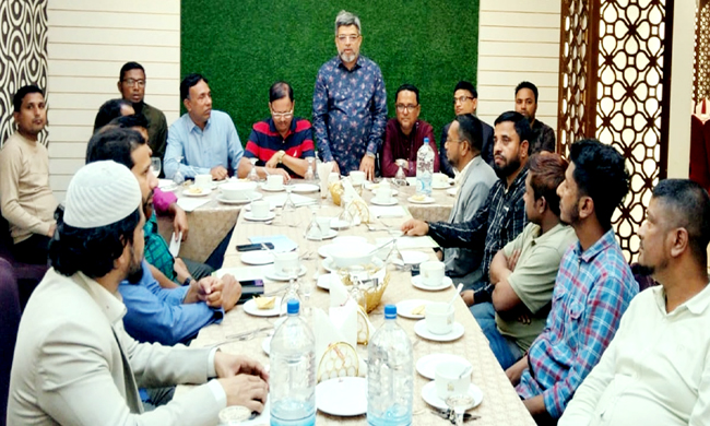 সিলেট পেশাজীবি পরিষদের মতবিনিময় সভা