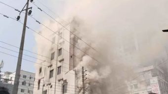 রাজধানীতে আবাসিক হোটেলে আগুন, নিহত ৪