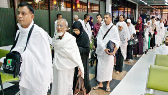 হজের জন্য সৌদিতে পৌঁছেছেন ৫৯ হাজার ১০১ বাংলাদেশি