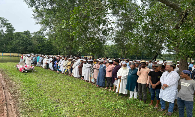 সাংবাদিক ডালিমের মায়ের ইন্তেকাল সিলেট জেলা প্রেসক্লাবের শোক