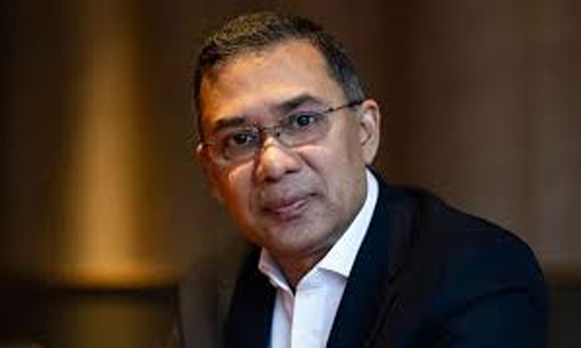 ভারতে বিমান বিধ্বস্তে প্রাণহানির ঘটনায় তারেক রহমানের শোক