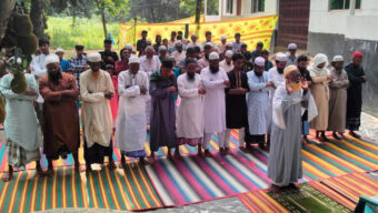 সৌদির সঙ্গে মিল রেখে জামালপুরে ঈদুল আজহা পালিত