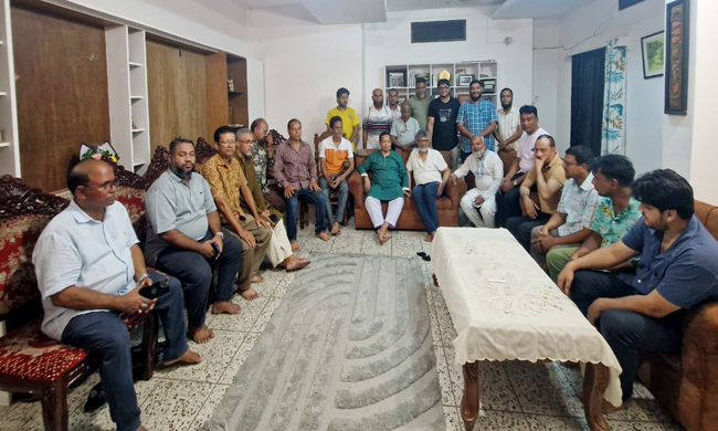 সিলেট মহানগর বিএনপির ভারপ্রাপ্ত সভাপতির সঙ্গে সৌজন্য সাক্ষাৎ করলেন ইমদাদ চৌধুরী