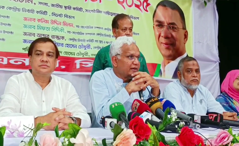 সরকারের ভেতরে আওয়ামী দোসররা ঘাপটি মেরে বসে আছে সিলেট জাহিদ হোসেন