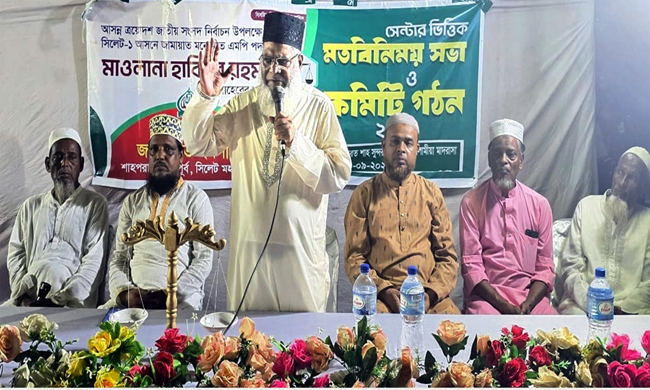খাদিমপাড়া ইউনিয়নের মুকামেরগুলে জামায়াতের মতবিনিময়