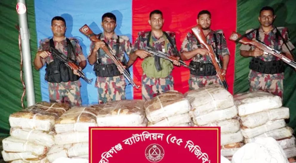 হবিগঞ্জ সীমান্তে দেড় কোটি টাকার চোরাই পণ্য জব্দ