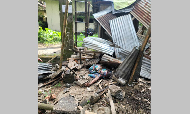 সিলেট ওসমানী হাসপাতালে পানির ট্যাংকির ঢালাই ভেঙে আউটসোর্সিং কর্মী নিহত
