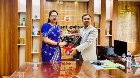 ছাতকের নতুন ইউএনও মিজ ডিপ্লোমেসি চাকমা