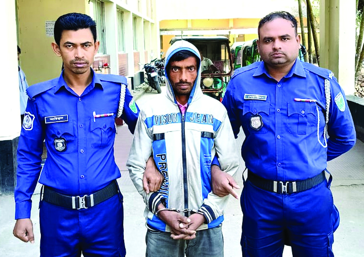 কোম্পানীগঞ্জে ধ র্ষ ণ  মামলার প্রধান আসামি গ্রেপ্তার