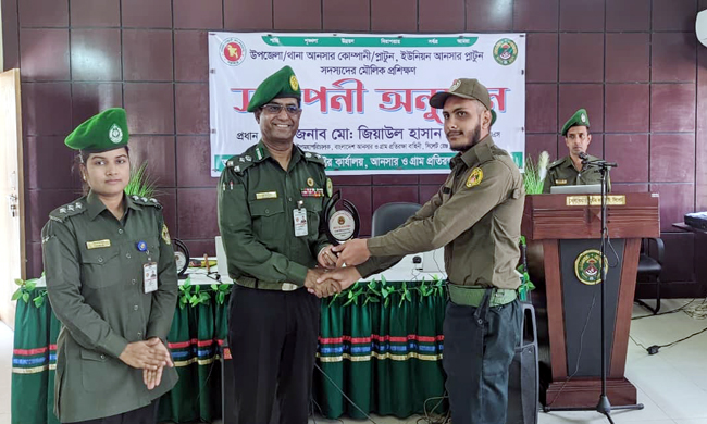 আগামী জাতীয় সংসদ নির্বাচনে পবিত্রতার সাথে দায়িত্ব পালন হবে দেশপ্রেমের সবচেয়ে বড় পরীক্ষা- উপমহাপরিচালক মো: জিয়াউল হাসান