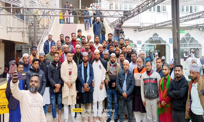 খালেদা জিয়ার জানাজায় অংশ নিতে ঢাকায় যাচ্ছেন সিলেট মহানগর স্বেচ্ছাসেবক দলের নেতাকর্মীরা
