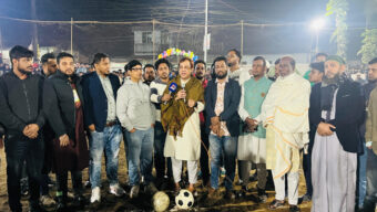 খেলাধূলার মধ্যে দিয়ে সম্পর্ক, বন্ধন, আত্মীয়তা ও আন্তরিকতা তৈরী হয়- কয়েস লোদী