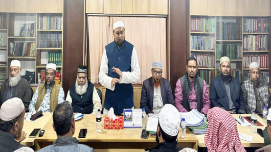 সিলেট মহানগর জামায়াতের প্রস্তুতি সভায়-মহানগরী আমীর ফখরুল ইসলাম