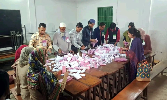 সিলেটে ভোট গ্রহণ সম্পন্ন