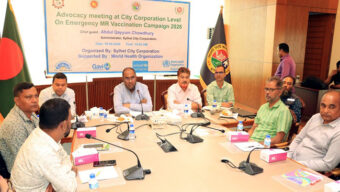 সিলেটে ২০ এপ্রিল থেকে শুরু হচ্ছে হাম-রুবেলা টিকাদান ক্যাম্পেইন