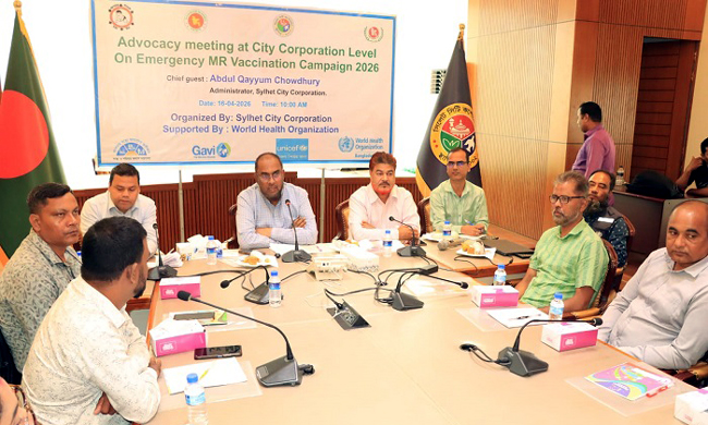 সিলেটে ২০ এপ্রিল থেকে শুরু হচ্ছে হাম-রুবেলা টিকাদান ক্যাম্পেইন