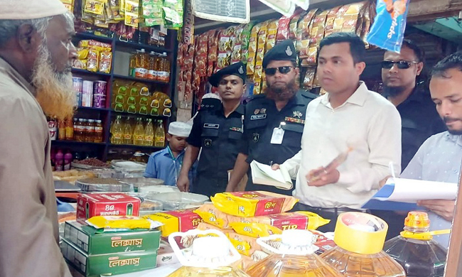 হবিগঞ্জে পাঁচ ব্যবসা প্রতিষ্ঠানকে জরিমানা