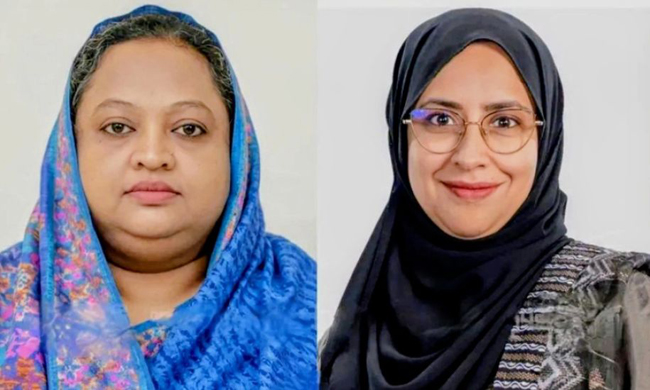 বিনা প্রতিদ্বন্দ্বিতায় এমপি হচ্ছেন সিলেটের শাম্মী ও আদিবা