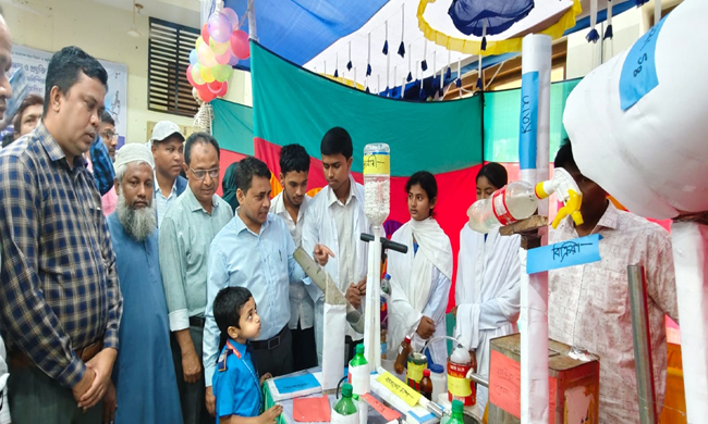 গোয়াইনঘাটে জাতীয় বিজ্ঞান ও প্রযুক্তি মেলার উদ্বোধন