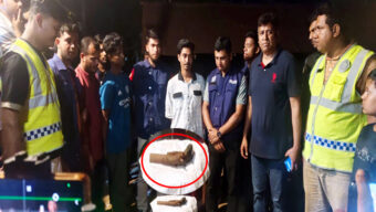 জাফলংয়ে কূপ থেকে দেশীয় পিস্তল উদ্ধার, আটক ৩