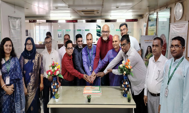 সিলেটে ন্যাশনাল ব্যাংক পিএলসি’র ৪৩ তম বর্ষবরণ উদযাপন