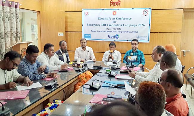 সিলেটে হামের টিকা পাবে ১৩ লাখ ৫১ হাজার শিশু, শুরু হচ্ছে কাল