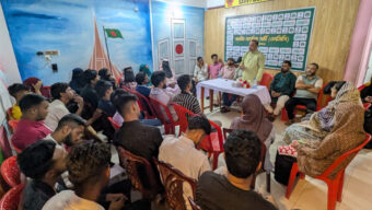এনসিপি সিলেট মহানগরে যোগদান করলেন অর্ধশতাধিক নেতাকর্মী