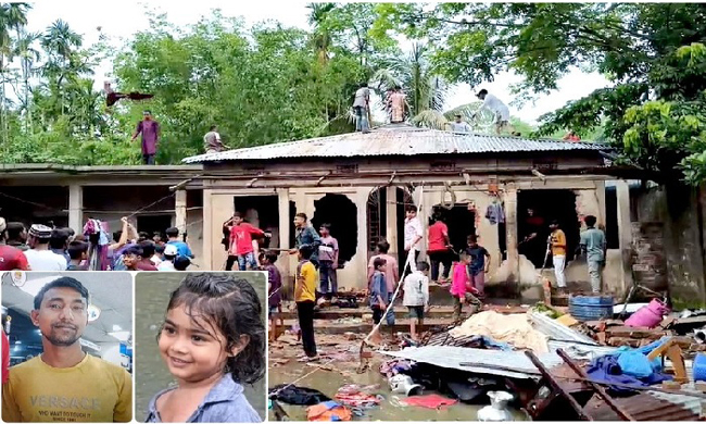 ফাহিমা হত্যা: অভিযুক্ত জাকিরের বাড়ি ফের ভাঙচুর এলাকাবাসী