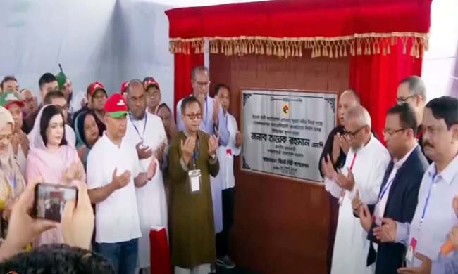 সিলেটের চাঁদনীঘাটে যে প্রকল্পের উদ্বোধন করলেন প্রধানমন্ত্রী