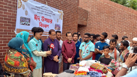 ঈদুল আজহা উপলক্ষে সিলেটে “রক্তের অনুসন্ধানে আমরা” সংগঠনের ঈদ উপহার বিতরণ