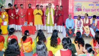 সিলেটে ১০৮ কণ্ঠে শ্রী হনুমান চালিশা সমবেত পাঠ সম্পন্ন