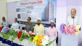চিকিৎসা সেবায় নার্সদের ভূমিকা অপরিসীম: প্রফেসর ডা. ফজলুর রহিম কায়সার
