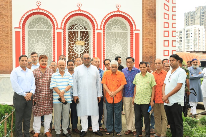 সিলেট নগরীর চালিবন্দর মহাশ্মশানের উন্নয়নে সহযোগিতার আশ্বাস সিসিক প্রশাসকের