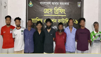 সিলেটে অনলাইনে জুয়া খেলার চক্রের ৯জন সদস্যকে গ্রেপ্তার