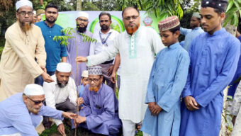ইসলামী সমাজকল্যাণ পরিষদ ওসমানীনগরের বৃক্ষরোপণ অভিযান
