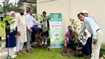 নকশী বাংলা ফাউন্ডেশন এর মাসব্যাপী বৃক্ষরোপণ