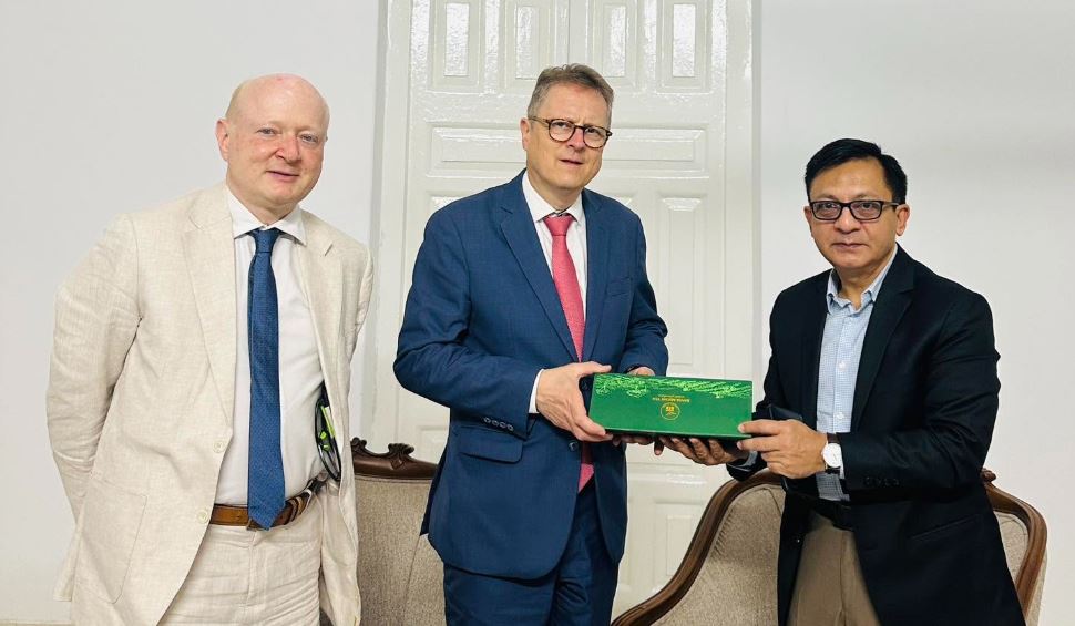 বাণিজ্যমন্ত্রীর সঙ্গে জার্মানির এশিয়া ও প্যাসিফিক বিষয়ক মহাপরিচালকের বৈঠক